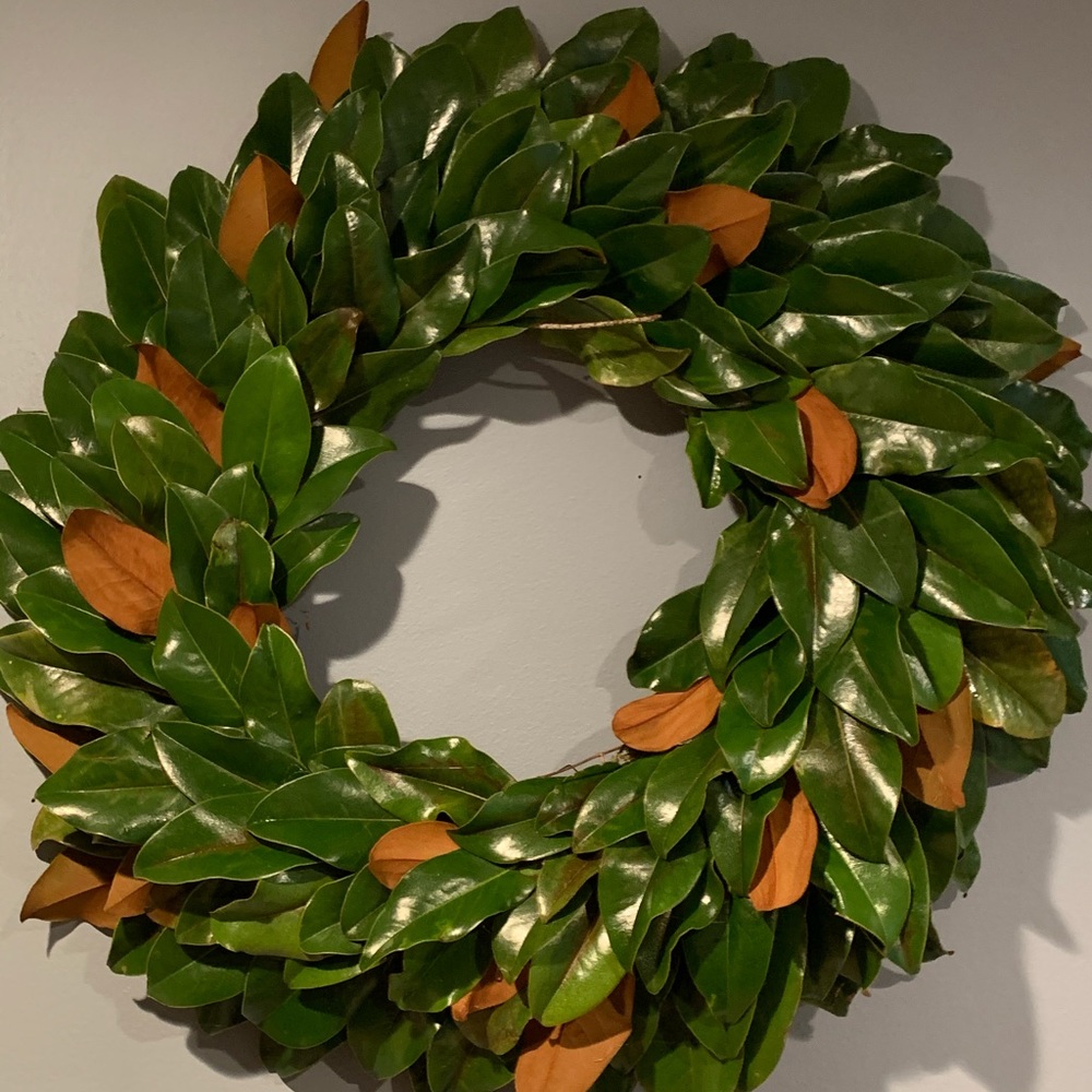 Fresh Magnolia Wreath